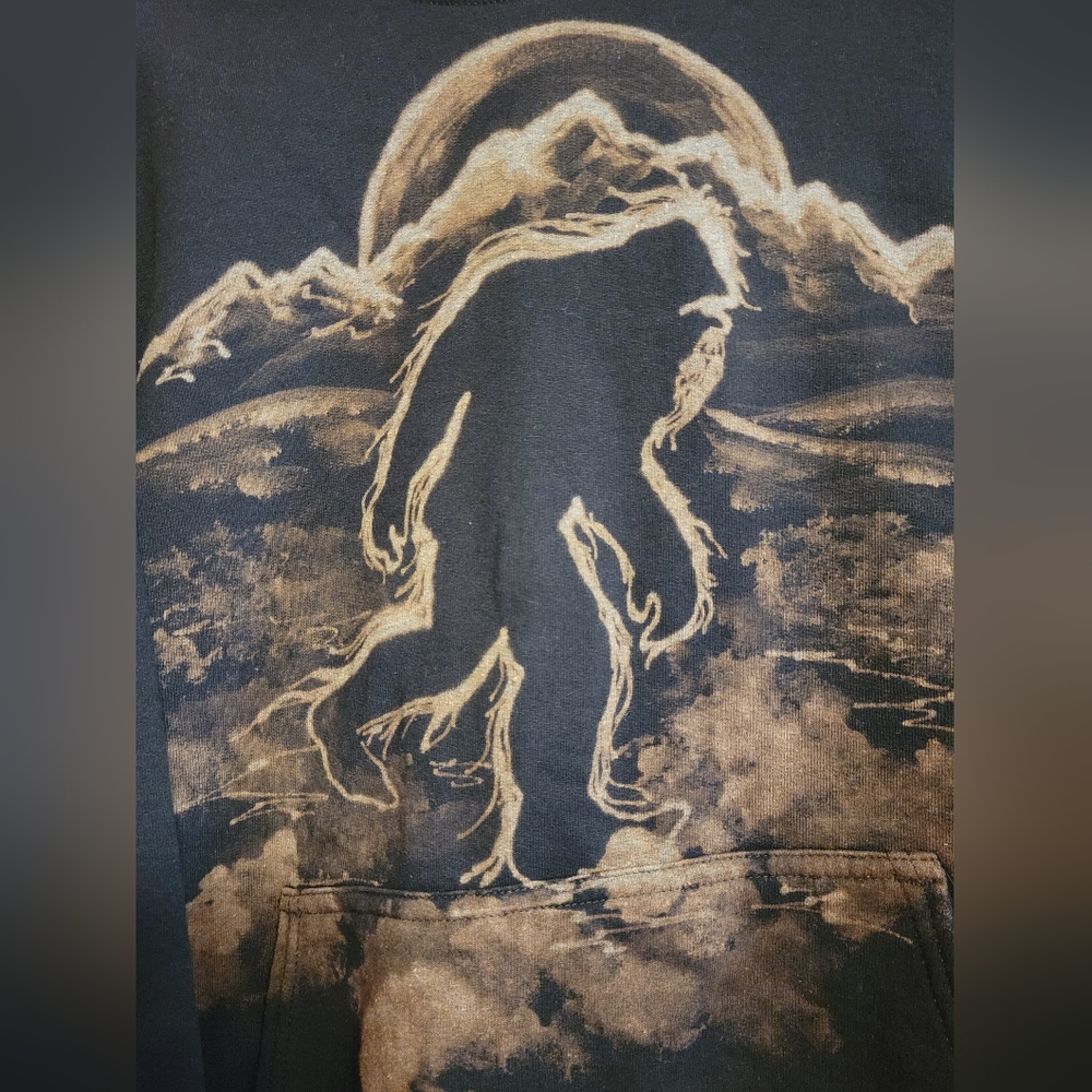 Big Foot Sweatshirt adult‎ Medium black